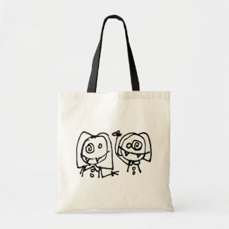 Bolso De Tela Twitarded apenas dirige el tote