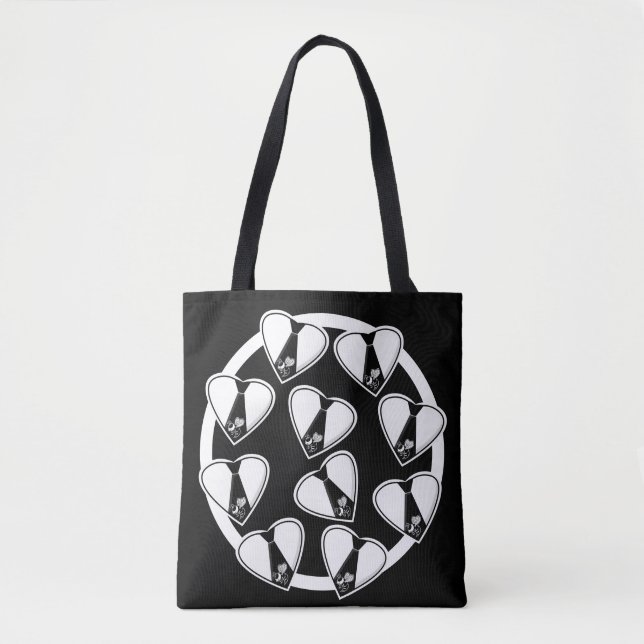 BOLSO DE TELA TYBEE LOVE (Anverso)