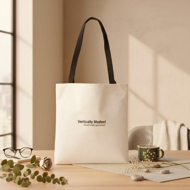 Bolso De Tela Typography funny humor cute fun quote  (Subido por el creador)