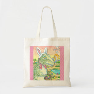 BOLSO DE TELA TYRANNOSAURUS T-REX, EASD DINOSAUR TOTE BAG