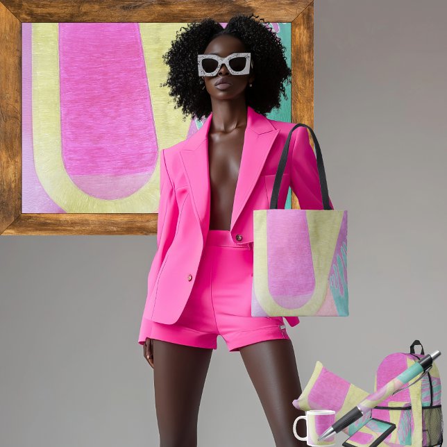 BOLSO DE TELA "U"  (
 Get the full “U” collection at: https://bit.ly/SmartArtIIZazzle. )