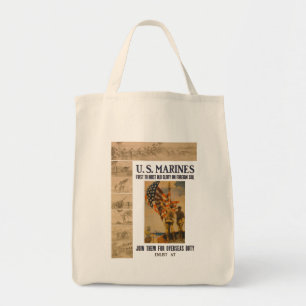 Bolso De Tela U.S. Infantes de marina: 1913 - Tote #1 del