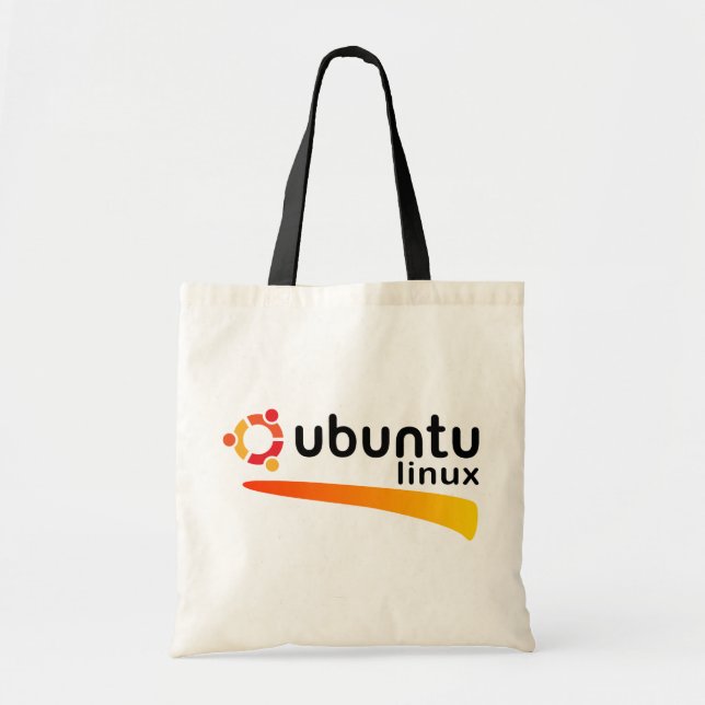 Bolso De Tela Ubuntu Linux Open Source (Frente)