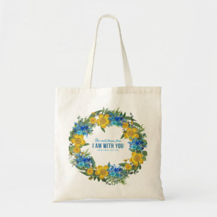 Bolso De Tela Ucrania: Huelga de flores de fe ucraniana esperanz