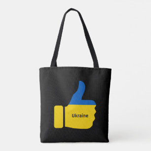 Bolso De Tela Ucrania, Thumbup, Tote Bag