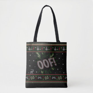 Bolso De Tela ¡UF! Suéter de los Navidades feos de los videojuga