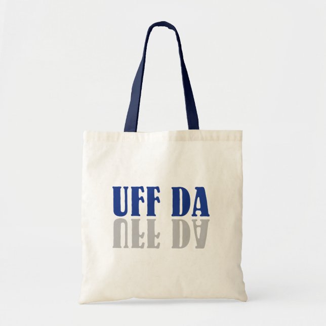 Bolso De Tela UFF DA Divertido Escandinavia (Frente)
