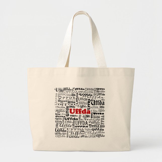 Bolso De Tela Uffda Tote Bag (Frente)