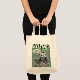 Bolso De Tela Uh-Eh Panda