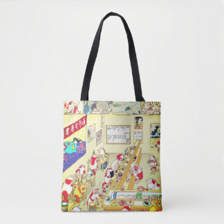 Bolso De Tela Ukiyoe Goldfishes-sushi!!