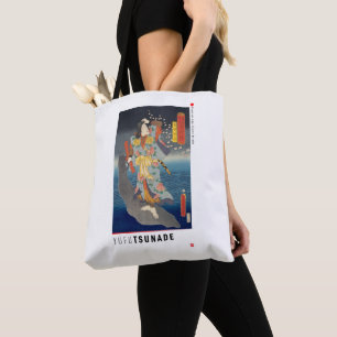 Bolso De Tela ukiyoe - Tsunade de Yūfu - mago japonés -