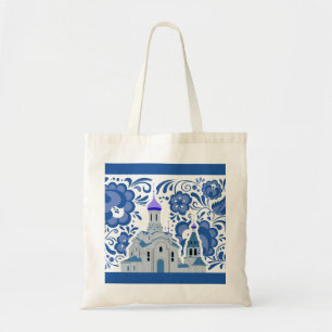 Bolso De Tela Ukrainian Churches of Kiev Throw Pillow