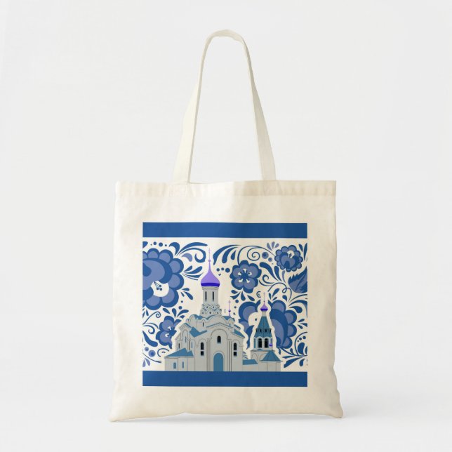 Bolso De Tela Ukrainian Churches of Kiev Throw Pillow (Frente)