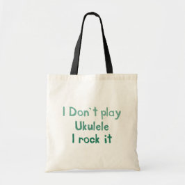 Bolso De Tela Ukulele Rock It Totebag