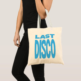 Bolso De Tela Última Despedida de Soltera Disco Azul Boda