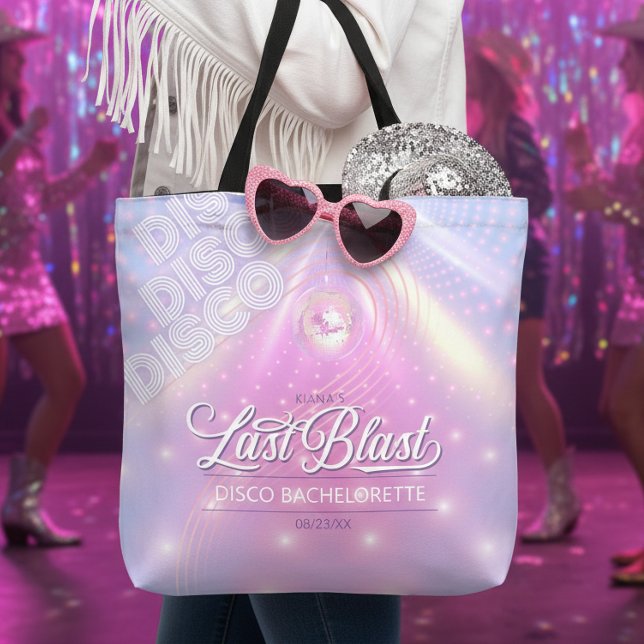 Bolso De Tela Última Despedida de Soltera Disco V2 ID928 (Subido por el creador)