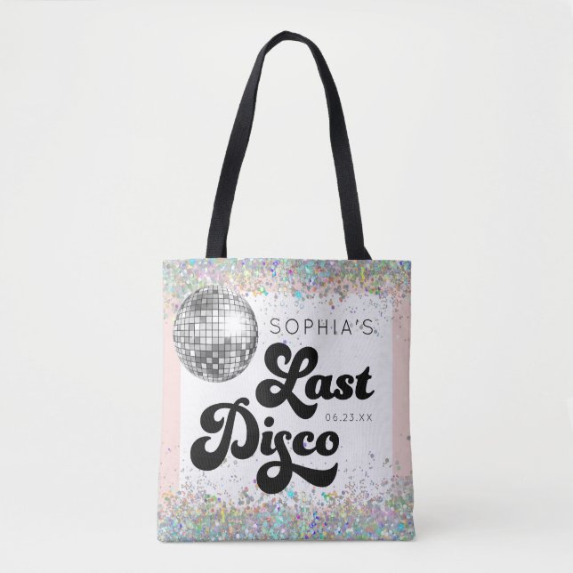 Bolso De Tela Última disco Bachelorette (Anverso)