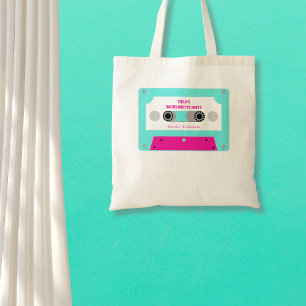 Bolso De Tela Última disco Cassette Cinta Bachelorette Party
