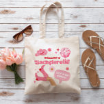 Bolso De Tela Última disco Rodeo Bachelorette Party Favor<br><div class="desc">Coloca tus regalos de fin de semana de fiesta nupcial y soltera en esta divertida bolsa de tote con temática rodeo. Perfecto para un fiesta de Nash bash en Nashville o para cualquier fiesta de soltería con temática rodeo.</div>