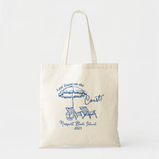Bolso De Tela Última tostada en el Tote costero