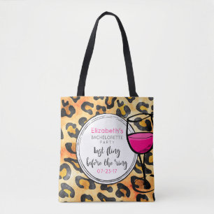 Bolso De Tela Última Vuelta Antes De La Bachelorette De Ring Wil