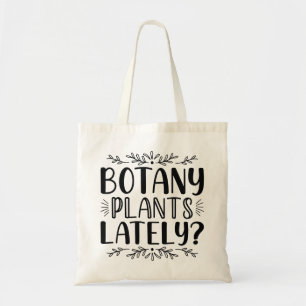 Bolso De Tela Últimamente, plantas botánicas