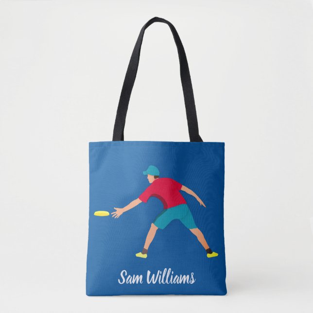 Bolso De Tela Ultimate Frisbee (Anverso)