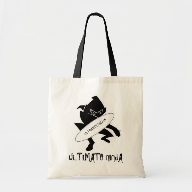 Bolso De Tela Último tote de Ninja (Frente)