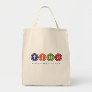 Bolso De Tela Ultramarinos de la tela cruzada de algodón