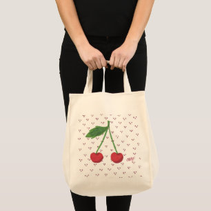 Bolso De Tela Ultramarinos de las cerezas 2