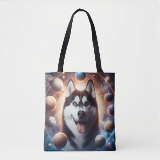 Bolso De Tela Um PET no espaço