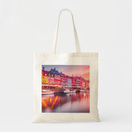 Bolso De Tela Umbral de Copenhague Nyhavn, Dinamarca