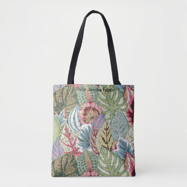Bolso De Tela Un alegre Philip Jacobs Fabric Coleus Tote Bag (Anverso)