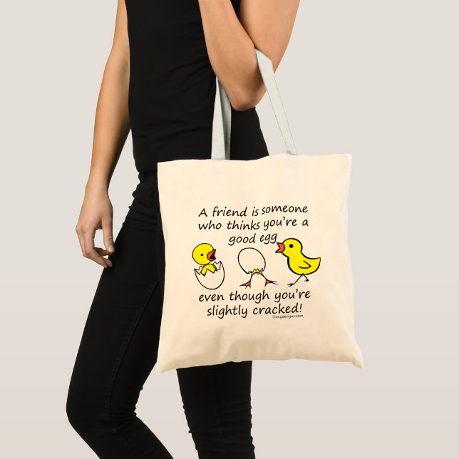 Bolso De Tela Un amigo es alguien (Anverso (producto))