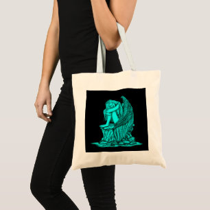Bolso De Tela Un ángel dormido en la piedra
