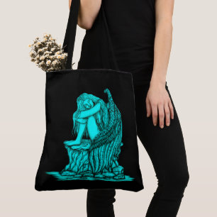 Bolso De Tela Un ángel dormido en la piedra