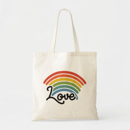 Bolso De Tela Un arcoiris de amor