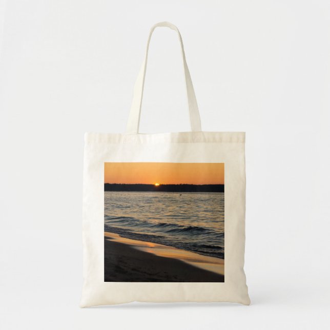 Bolso De Tela Un atardecer transversal (Frente)