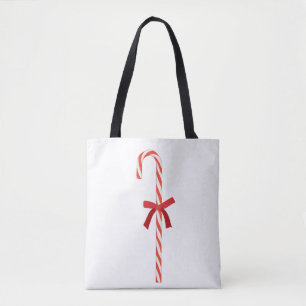 Bolso De Tela Un bastón de caramelo