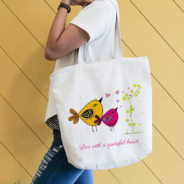 Bolso De Tela Un bonito par de pájaros Tote Bag