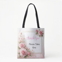 Un Bouquet de gracias: Tote floral por la gratitud