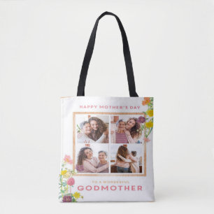 Bolso De Tela Un Bouquet de Recuerdos: Día de la Madre Personali