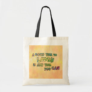 Bolso De Tela UN BUEN TiME PARA REÍR ES QUE TiME PUEDES