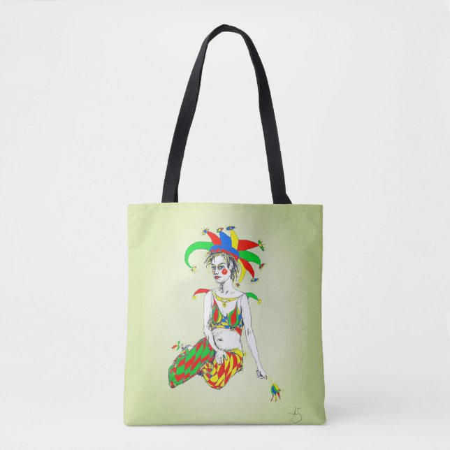 Bolso De Tela Un bufón (Anverso)