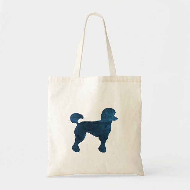 Bolso De Tela Un caniche (Frente)