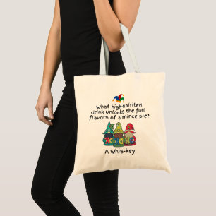 Bolso De Tela Un Chiste divertido y sabroso de Mince Pie