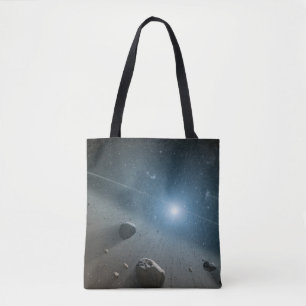 Bolso De Tela Un Cinturón De Asteroides Alrededor De La Luminosa