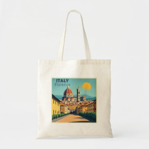 Bolso De Tela Un clásico cartel de viaje nostálgico – Florencia