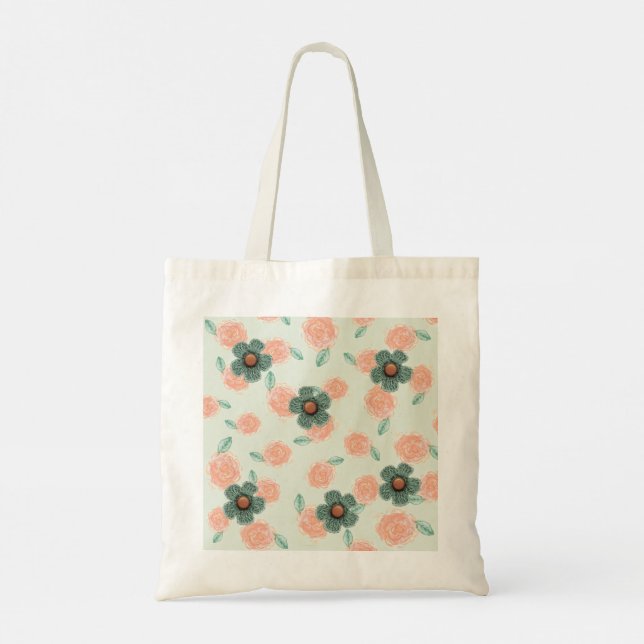 Bolso De Tela Un Corazón Agradecido... (Reverso)