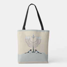 Bolso De Tela Un desierto feliz tote Hanukkah
